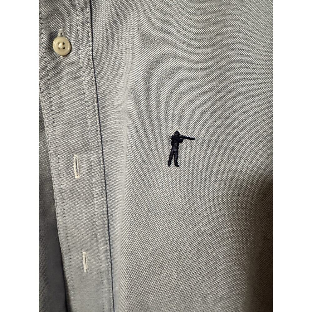 Ball And Buck Mens Shooting Shirt Shoulder Elbow Patches Small Button Down Hunt